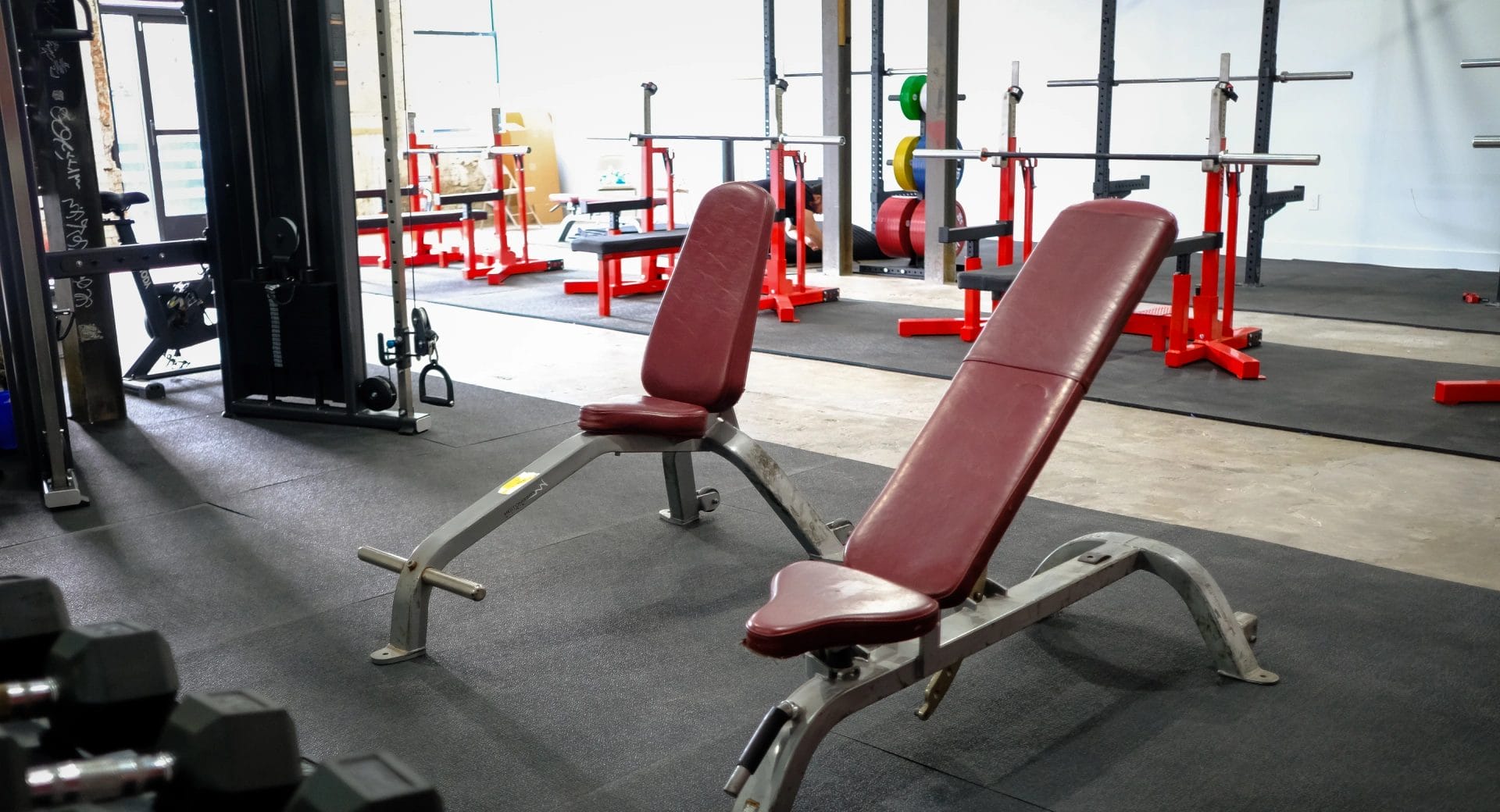 Kensington Powerlifting Benches for Dumbbells